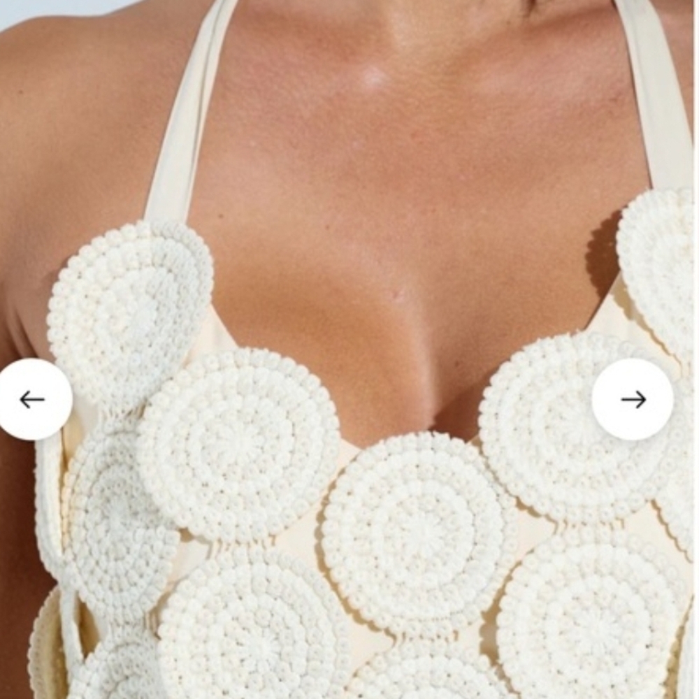 IBIZA DREAMIN knit Midi Dress. Tulum,Cabo, Beach Wedding - Picture 3 of 6